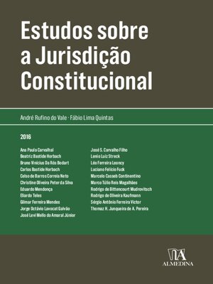 cover image of Estudos sobre a Jurisdição Constitucional